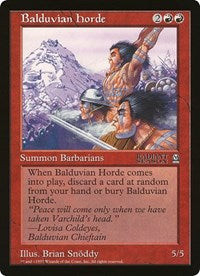 Balduvian Horde (Oversized) [Oversize Cards] | Gear Gaming Bentonville