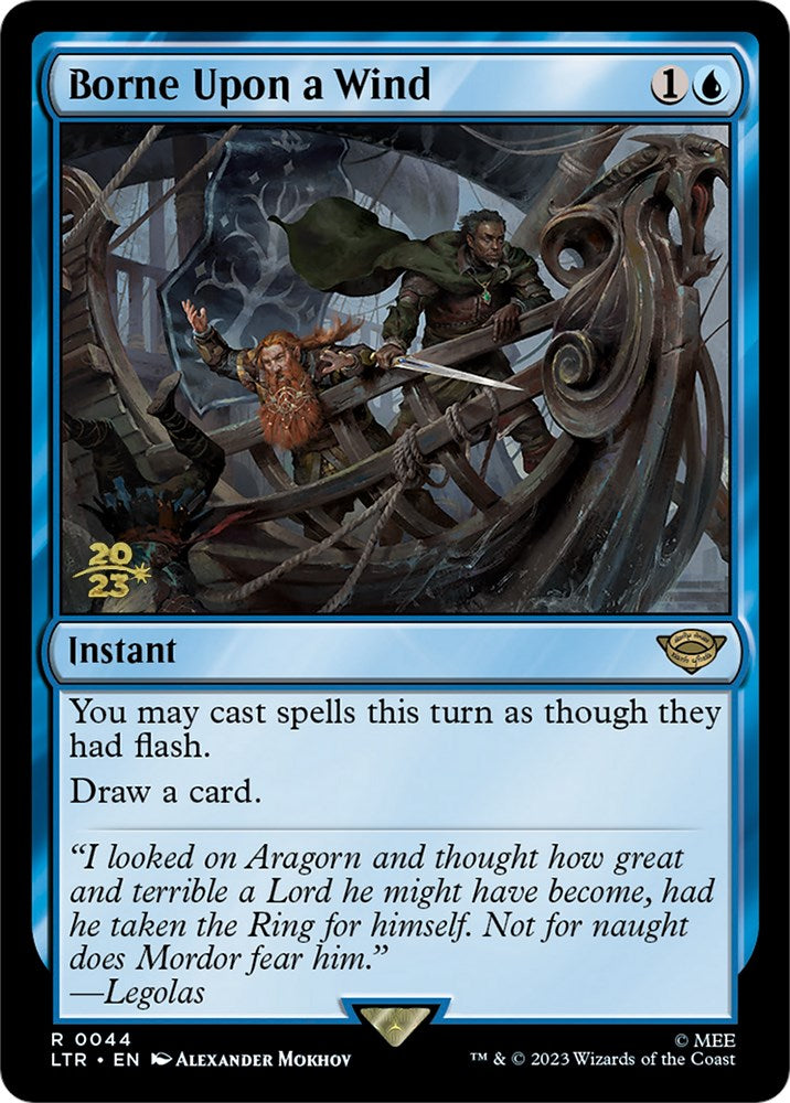 Borne Upon a Wind [The Lord of the Rings: Tales of Middle-Earth Prerelease Promos] | Gear Gaming Bentonville