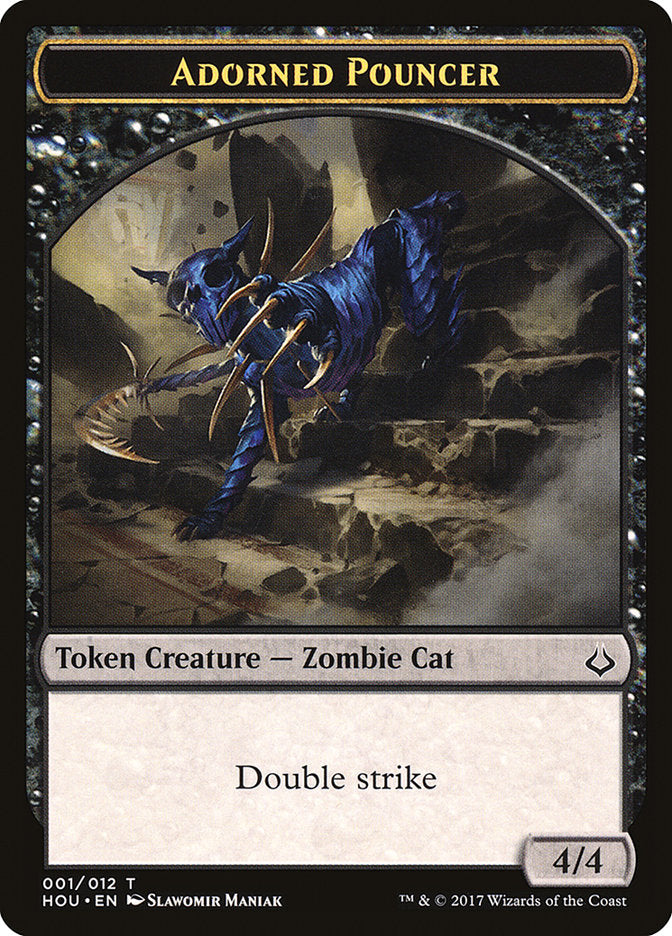 Adorned Pouncer Token [Hour of Devastation Tokens] | Gear Gaming Bentonville