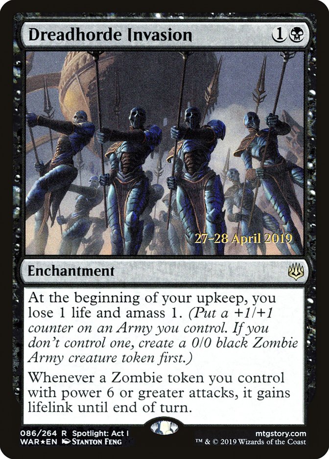 Dreadhorde Invasion [War of the Spark Prerelease Promos] | Gear Gaming Bentonville