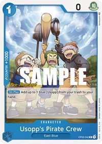 Usopp's Pirate Crew [Pillars of Strength Pre-Release Cards] | Gear Gaming Bentonville
