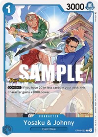 Yosaku & Johnny [Pillars of Strength Pre-Release Cards] | Gear Gaming Bentonville