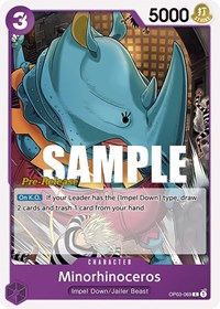 Minorhinoceros [Pillars of Strength Pre-Release Cards] | Gear Gaming Bentonville
