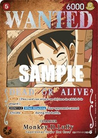 Monkey.D.Luffy (Wanted Poster) [Pillars of Strength] | Gear Gaming Bentonville