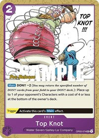 Top Knot [Pillars of Strength Pre-Release Cards] | Gear Gaming Bentonville