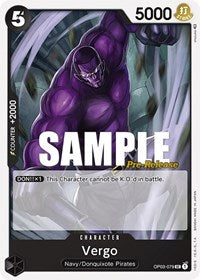 Vergo [Pillars of Strength Pre-Release Cards] | Gear Gaming Bentonville