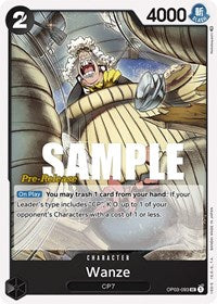 Wanze [Pillars of Strength Pre-Release Cards] | Gear Gaming Bentonville