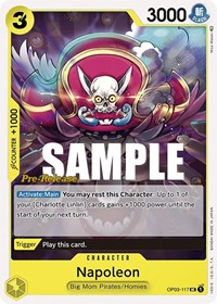 Napoleon [Pillars of Strength Pre-Release Cards] | Gear Gaming Bentonville