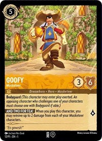 Goofy - Musketeer (12) [Disney Lorcana Promo Cards] | Gear Gaming Bentonville