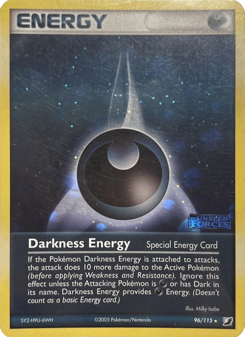 Darkness Energy (96/115) (Stamped) [EX: Unseen Forces] | Gear Gaming Bentonville