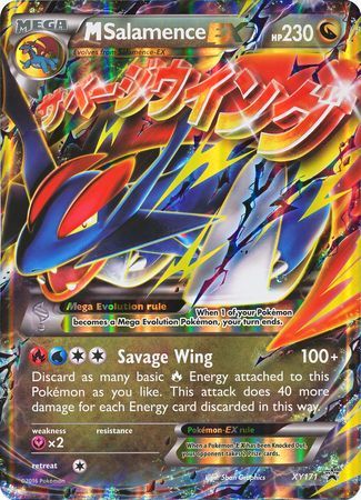 M Salamence EX (XY171) (Jumbo Card) [XY: Black Star Promos] | Gear Gaming Bentonville