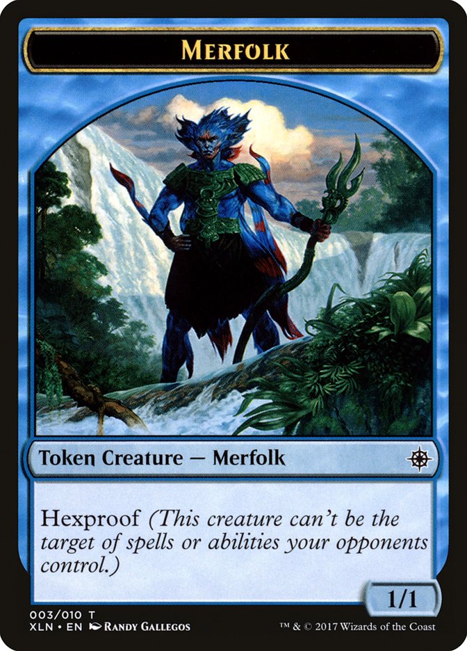 Merfolk Token [Ixalan Tokens] | Gear Gaming Bentonville