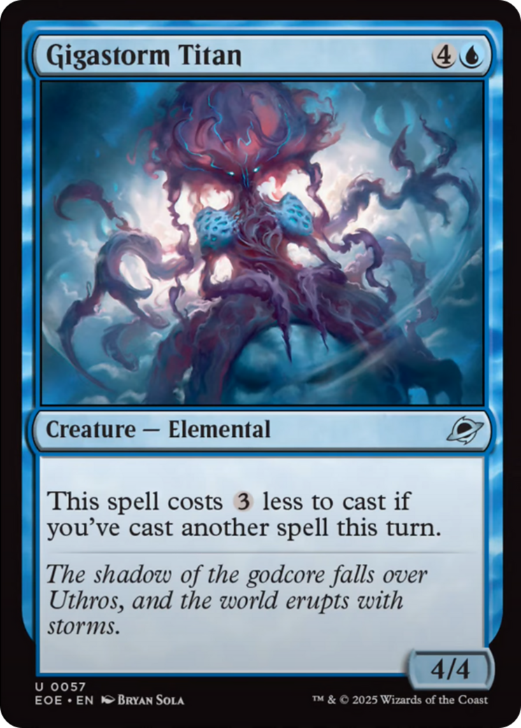 Gigastorm Titan [Edge of Eternities] | Gear Gaming Bentonville