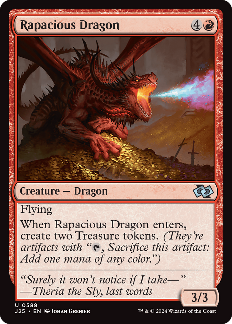 Rapacious Dragon [Foundations Jumpstart] | Gear Gaming Bentonville