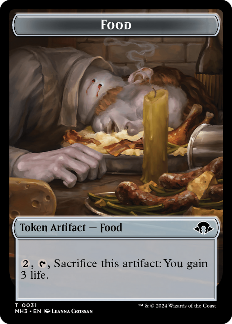 Eldrazi Spawn // Food Double-Sided Token [Modern Horizons 3 Tokens] | Gear Gaming Bentonville