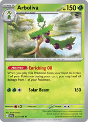 Arboliva (023/198) (Line Holo) [Scarlet & Violet: Base Set] | Gear Gaming Bentonville