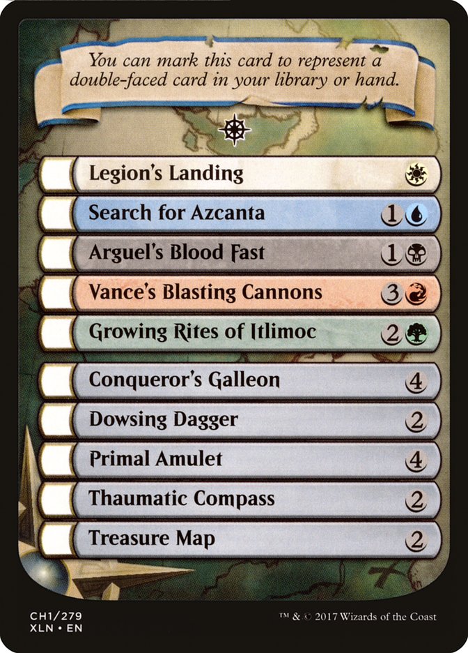 Ixalan Checklist [Ixalan Tokens] | Gear Gaming Bentonville