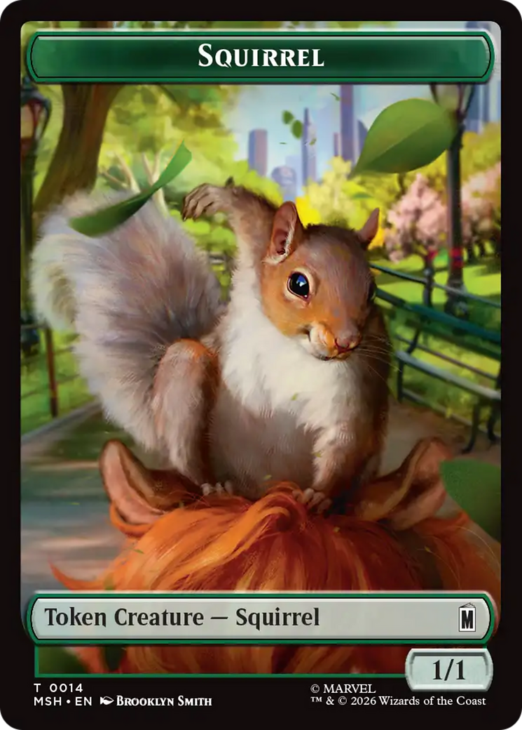 The Void // Squirrel Double-Sided Token [Marvel Super Heroes Tokens] | Gear Gaming Bentonville