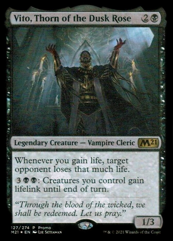 Vito, Thorn of the Dusk Rose [Resale Promos] | Gear Gaming Bentonville