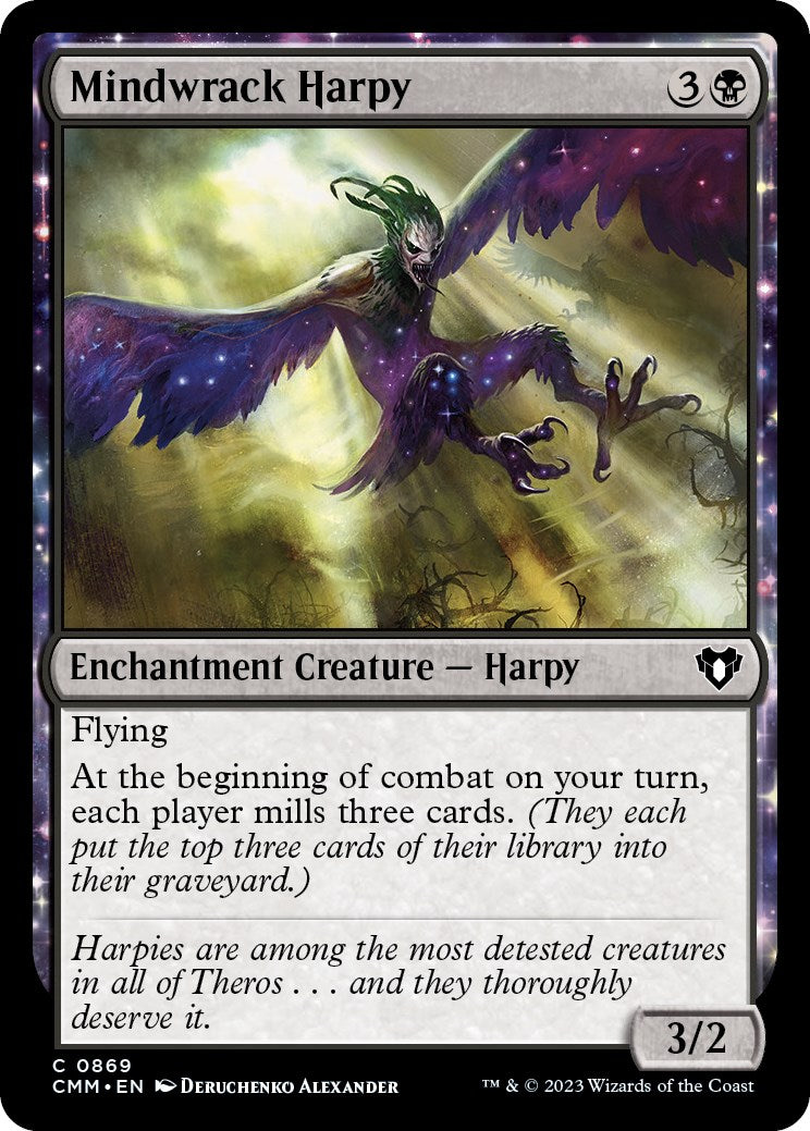 Mindwrack Harpy [Commander Masters] | Gear Gaming Bentonville