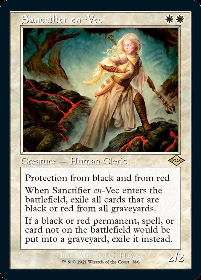 Sanctifier en-Vec (Retro Foil Etched) [Modern Horizons 2] | Gear Gaming Bentonville