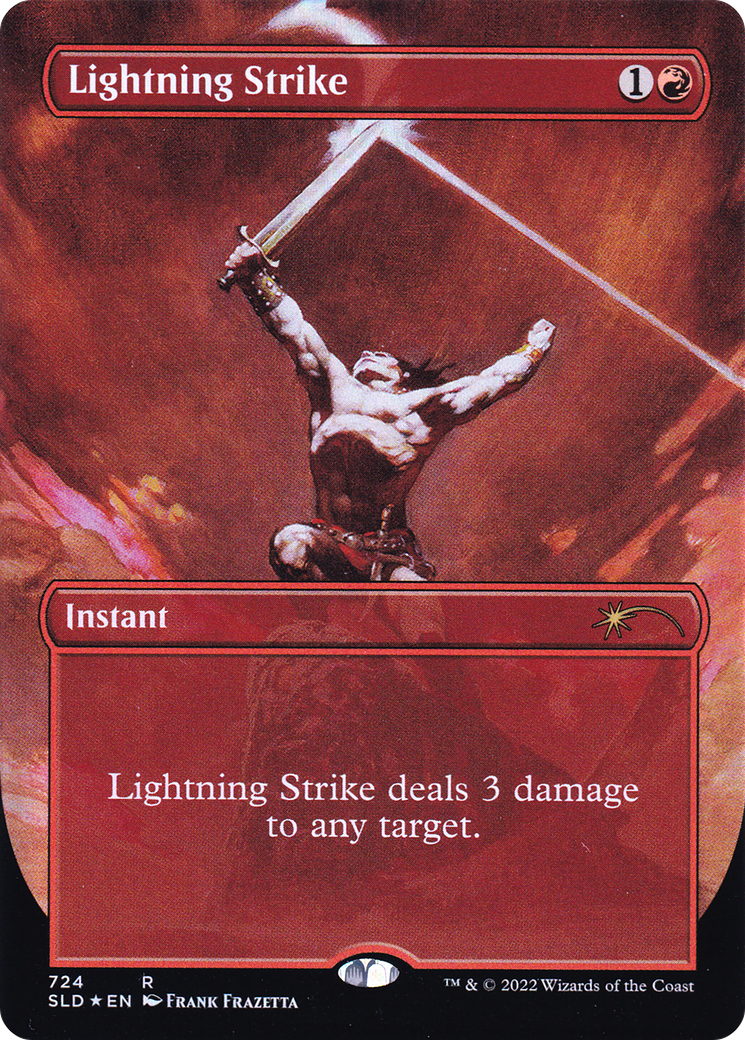 Lightning Strike (Borderless) [Secret Lair Drop Promos] | Gear Gaming Bentonville