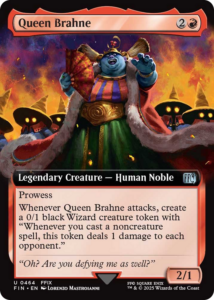 Queen Brahne (Extended Art) [FINAL FANTASY] | Gear Gaming Bentonville