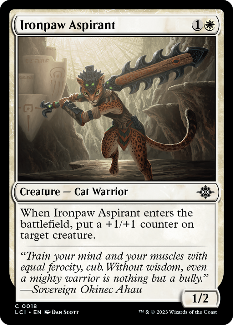 Ironpaw Aspirant [The Lost Caverns of Ixalan] | Gear Gaming Bentonville