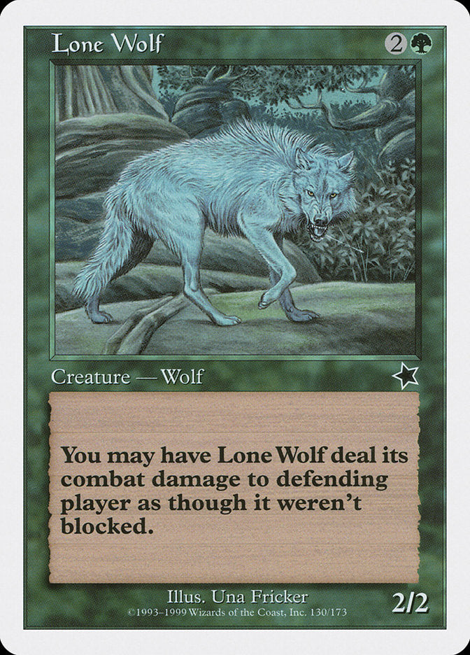 Lone Wolf [Starter 1999] | Gear Gaming Bentonville