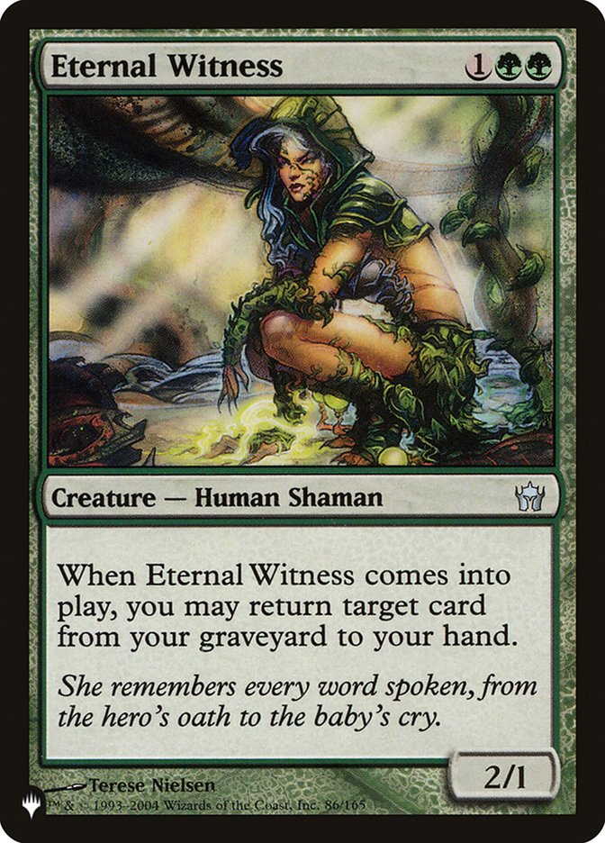 Eternal Witness [The List] | Gear Gaming Bentonville