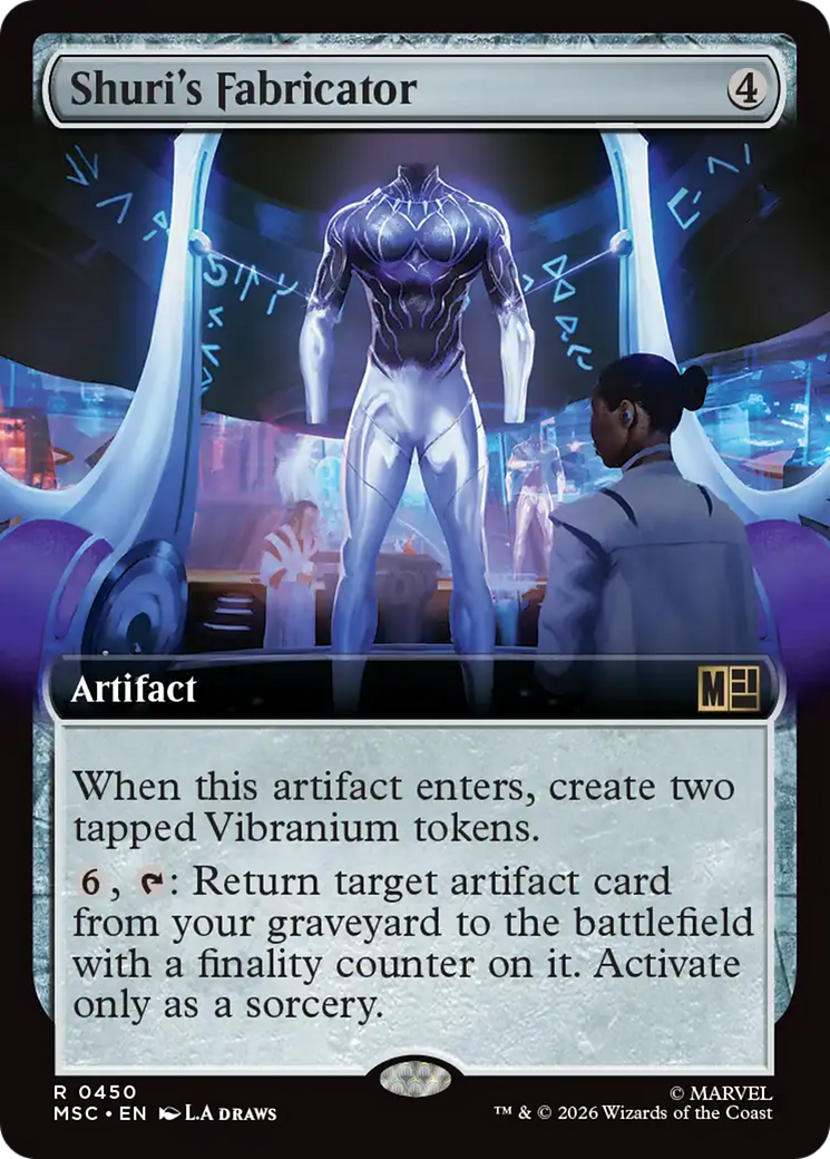 Shuri's Fabricator (Extended Art) [Marvel Super Heroes Commander] | Gear Gaming Bentonville