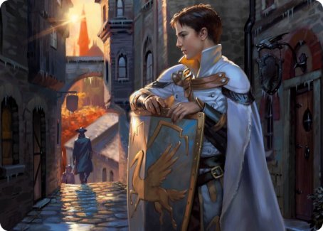 Dennick, Pious Apprentice Art Card [Innistrad: Midnight Hunt Art Series] | Gear Gaming Bentonville