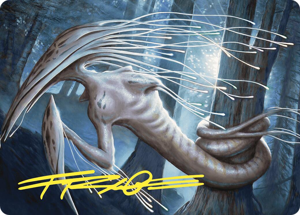 Manaweft Sliver Art Card (Gold-Stamped Signature) [Commander Masters Art Series] | Gear Gaming Bentonville