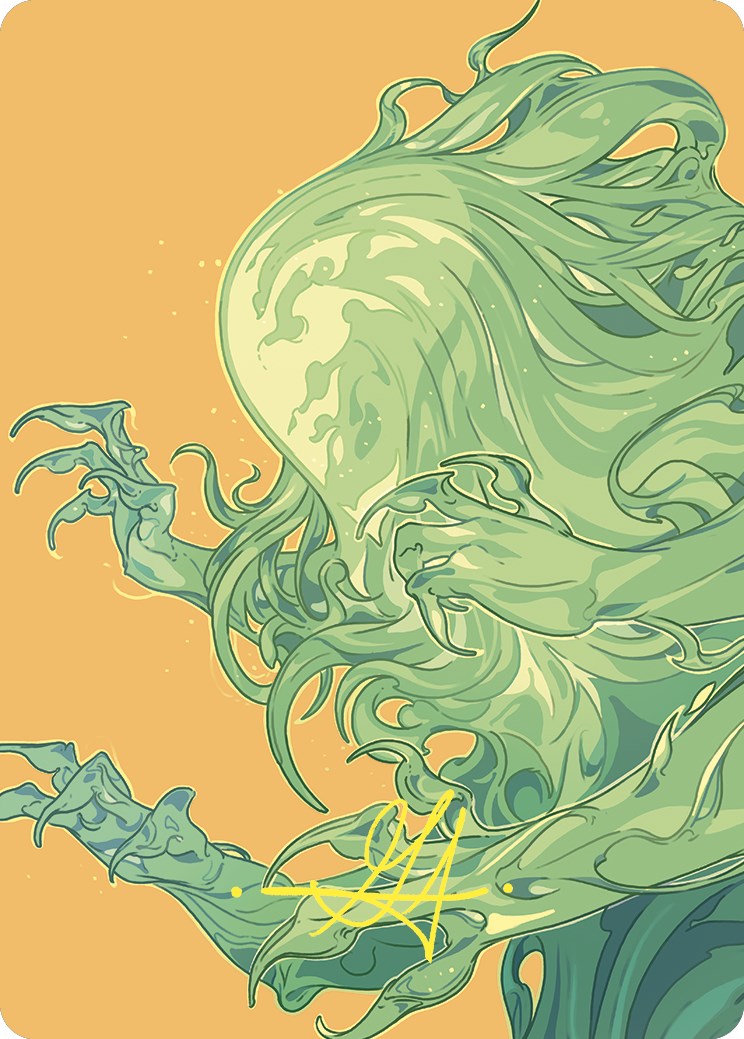 Omnath, Locus of Mana Art Card (Gold-Stamped Signature) [Commander Masters Art Series] | Gear Gaming Bentonville