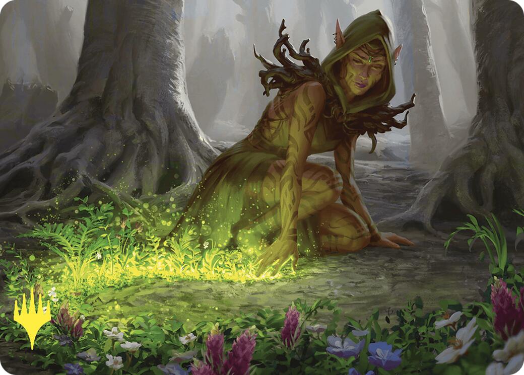 Skyshroud Claim Art Card (Gold-Stamped) [Commander Masters Art Series] | Gear Gaming Bentonville