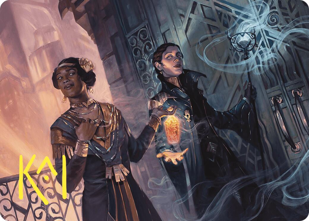 Bribery Art Card (Gold-Stamped Signature) [Commander Masters Art Series] | Gear Gaming Bentonville