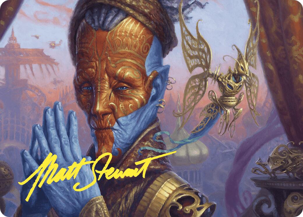 Padeem, Consul of Innovation Art Card (Gold-Stamped Signature) [Commander Masters Art Series] | Gear Gaming Bentonville