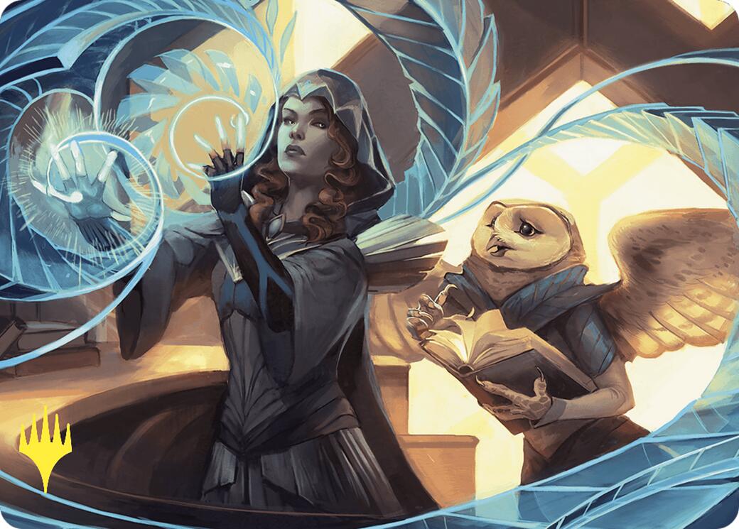 Personal Tutor Art Card (Gold-Stamped) [Commander Masters Art Series] | Gear Gaming Bentonville