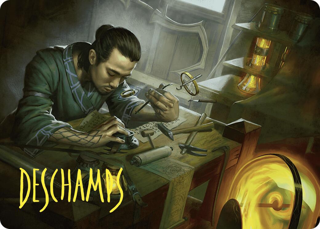 Renowned Weaponsmith Art Card (Gold-Stamped Signature) [Commander Masters Art Series] | Gear Gaming Bentonville