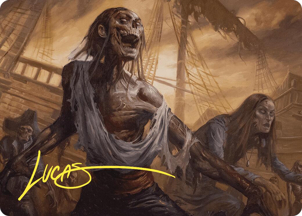 Rise from the Tides Art Card (Gold-Stamped Signature) [Commander Masters Art Series] | Gear Gaming Bentonville