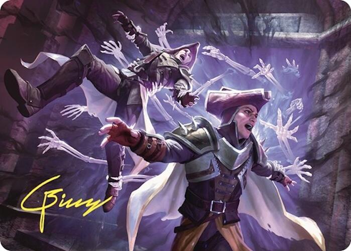 Grave Pact Art Card (Gold-Stamped Signature) [Commander Masters Art Series] | Gear Gaming Bentonville