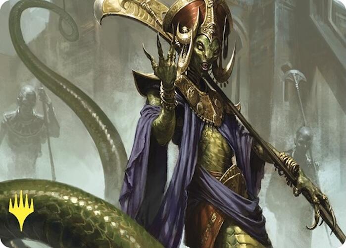 Sidisi, Brood Tyrant Art Card (Gold-Stamped) [Commander Masters Art Series] | Gear Gaming Bentonville