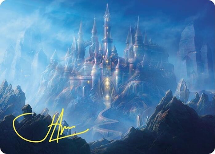 Opal Palace Art Card (Gold-Stamped Signature) [Commander Masters Art Series] | Gear Gaming Bentonville
