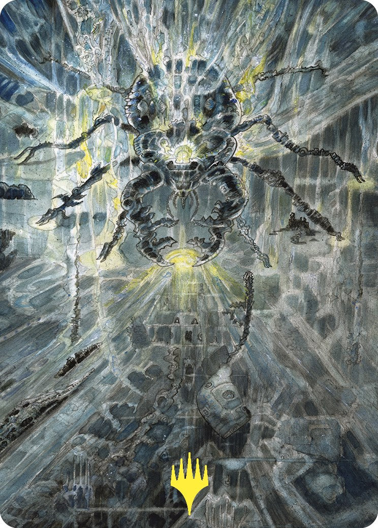 Darksteel Mutation Art Card (Gold-Stamped) [Commander Masters Art Series] | Gear Gaming Bentonville