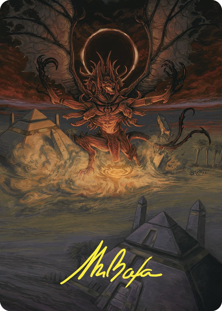Dread Return Art Card (Gold-Stamped Signature) [Commander Masters Art Series] | Gear Gaming Bentonville