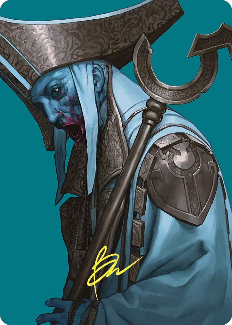 Mikaeus, the Unhallowed Art Card (Gold-Stamped Signature) [Commander Masters Art Series] | Gear Gaming Bentonville