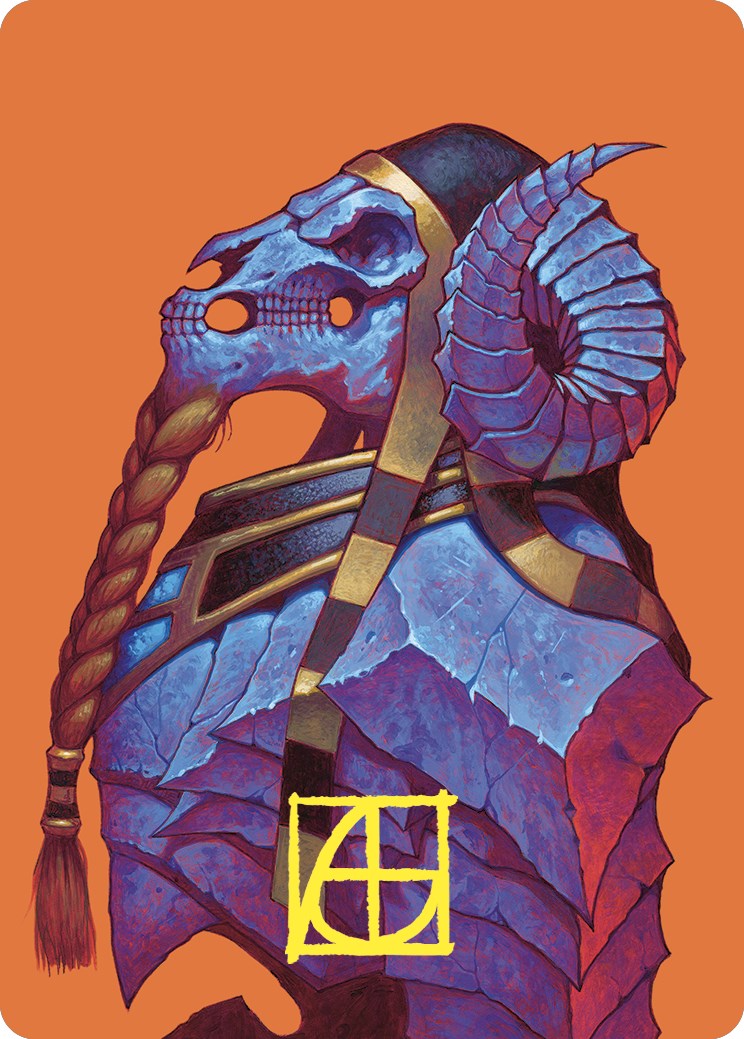 Neheb, the Eternal Art Card (Gold-Stamped Signature) [Commander Masters Art Series] | Gear Gaming Bentonville