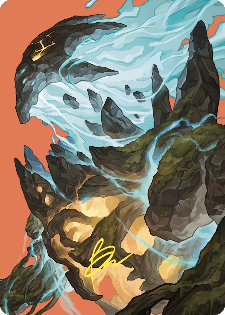 Maelstrom Wanderer Art Card (Gold-Stamped Signature) [Commander Masters Art Series] | Gear Gaming Bentonville