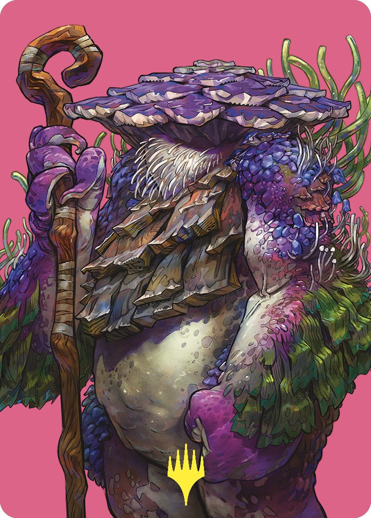 Slimefoot, the Stowaway Art Card (Gold-Stamped) [Commander Masters Art Series] | Gear Gaming Bentonville