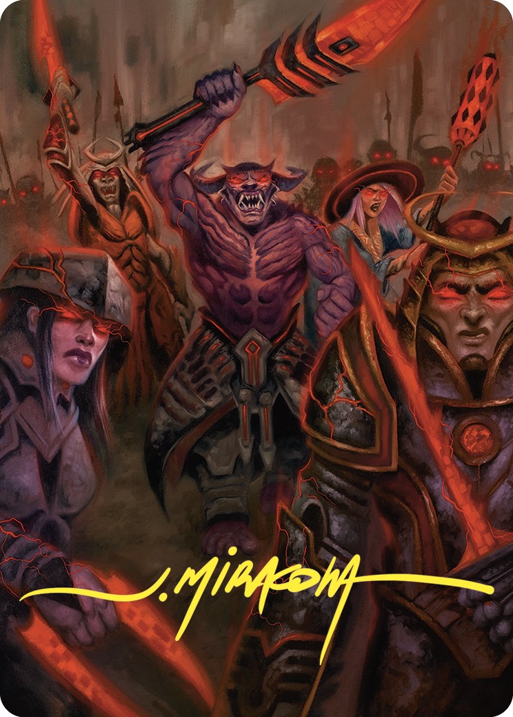 Insurrection Art Card (Gold-Stamped Signature) [Commander Masters Art Series] | Gear Gaming Bentonville
